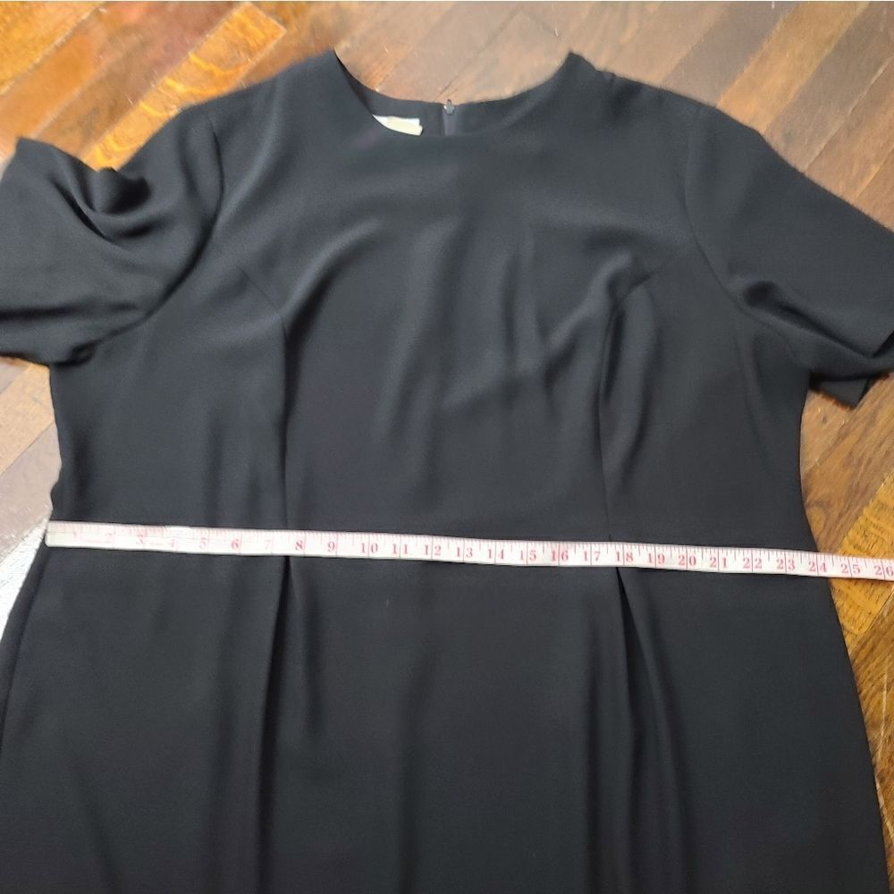Vintage 90s Black Wednesday Sheath Dress - Picture 8 of 13